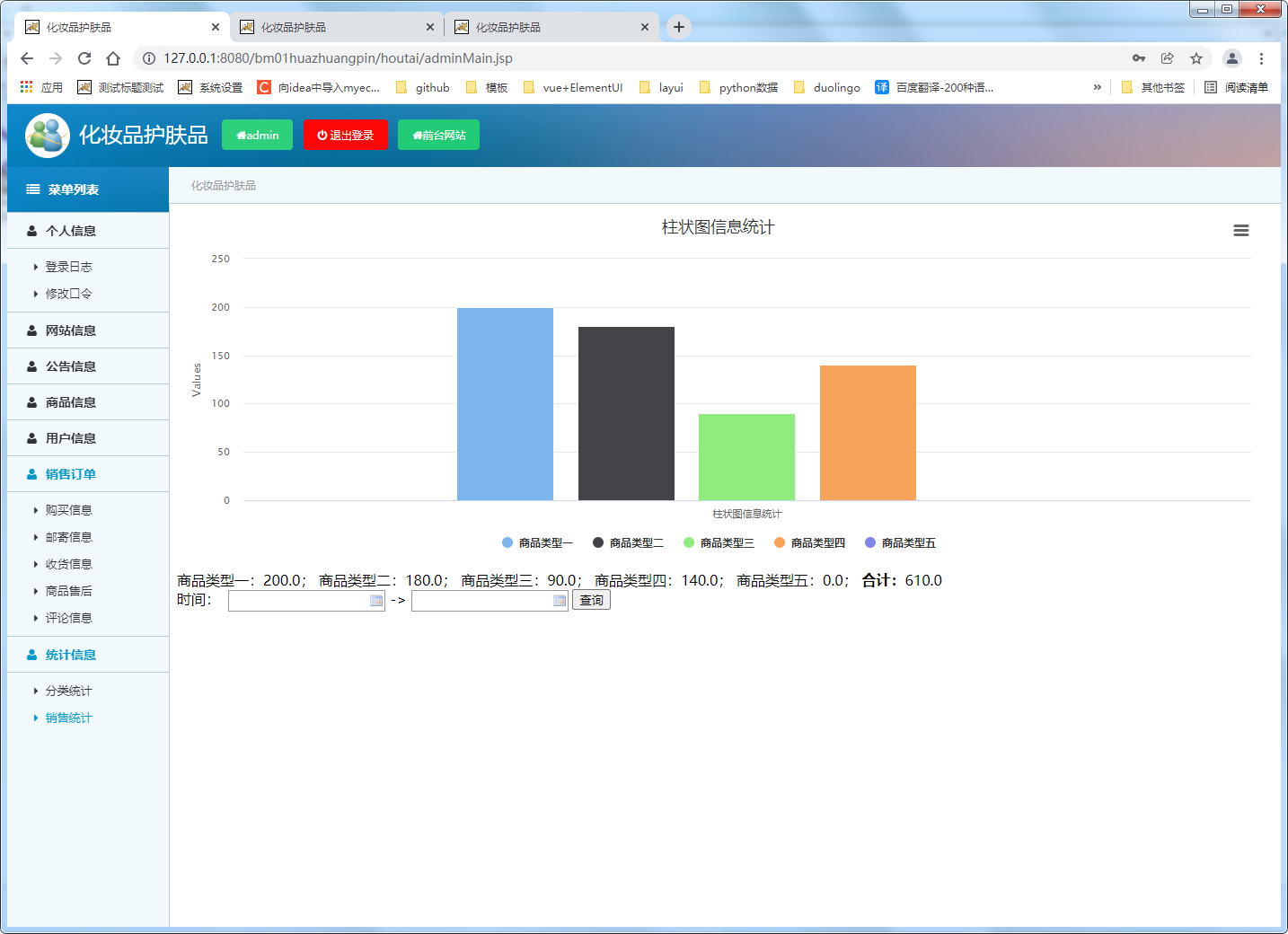 孖沙市场二手商品交易系统的设计与实现